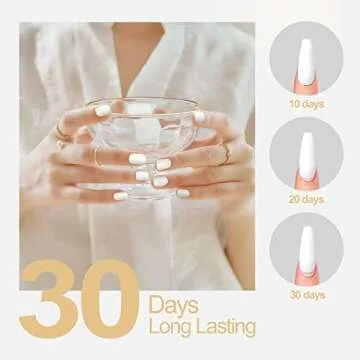 wowfun Gel Nail Polish Gel Polish 1Pcs Gel Nail Polish Nail Polish 15ML Soak Off Christmas Gift for Women Long Lasting Salon Home DIY (White)