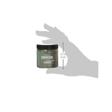 InVitamin Natural Whitening Activated Charcoal Powder for Teeth and Gums (Spearmint)
