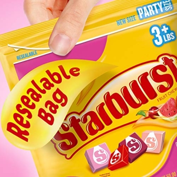 STARBURST FaveREDS Fruit Chews Candy 50oz Party Bag