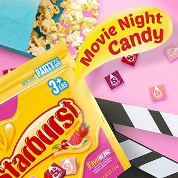 STARBURST FaveREDS Fruit Chews Candy 50oz Party Bag