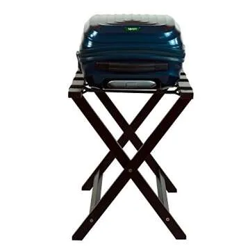 Casual Home 30" Extra-Wide Luggage Rack for Easy Packing