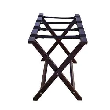 Casual Home 30" Extra-Wide Luggage Rack for Easy Packing