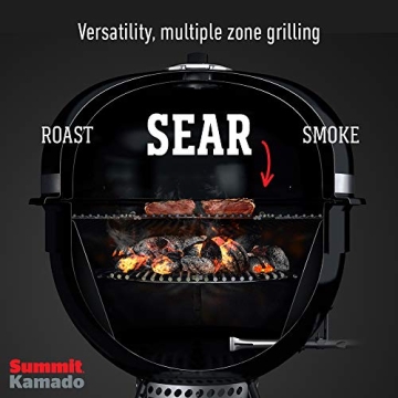 Weber Summit Kamado S6 Grill - Premium Charcoal BBQ