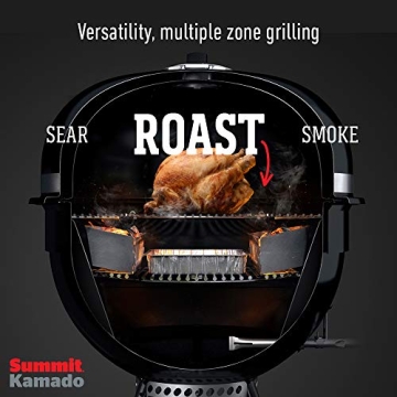 Weber Summit Kamado S6 Grill - Premium Charcoal BBQ
