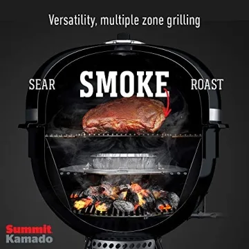Weber Summit Kamado S6 Grill - Premium Charcoal BBQ
