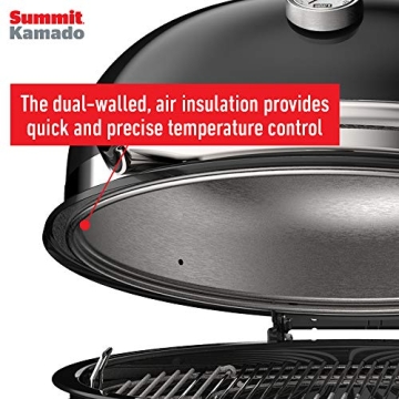 Weber Summit Kamado S6 Grill - Premium Charcoal BBQ