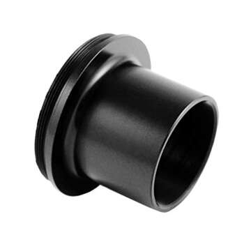 Astromania 1.25" T-Adapter - Can Use Together with T-Ring - Connect a DSLR or SLR Camera to a Telescope