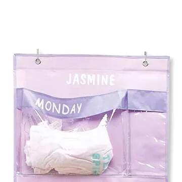 Personalized Pastel Kids Clothing Organizer for Easy Mornings