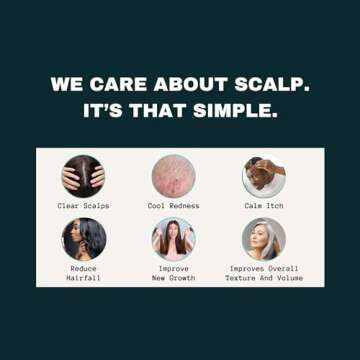 Bea’s Bayou Prebiotic Scalp Oil for Dry Itchy Scalp Relief - Promote Hair Growth, Soothe Itch, Soften & Moisturize | Dry & Oily Scalp Treatment, Anti-Dandruff Oil with Lemongrass/Mint Scent, 100ml