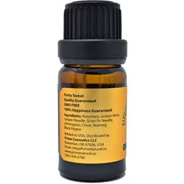 Prime Natural Energizing Essential Oil for Mood & Relaxation