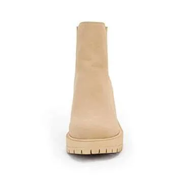 Stylish Women's Platform Lug Sole Ankle Boots for Any Occasion