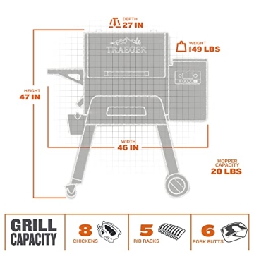 Traeger Ironwood 650 Grill with WiFi Control for Ultimate Cooking