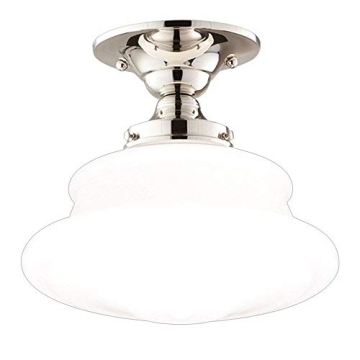 Elegant Hudson Valley Petersburg Semi Flush Ceiling Light