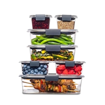 Rubbermaid Brilliance BPA-Free Food Storage Set