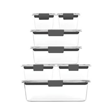 Rubbermaid Brilliance BPA-Free Food Storage Set