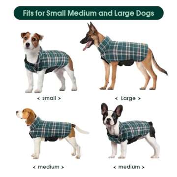 Kuoser Warm Dog Coat – Stylish & Waterproof for Dogs