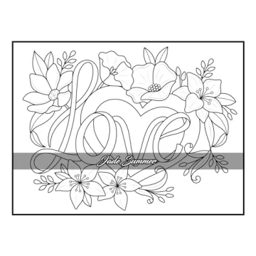 100 Flowers Adult Coloring Book for Relaxation and Creativity