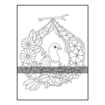 100 Flowers Adult Coloring Book for Relaxation and Creativity