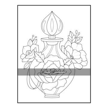 100 Flowers Adult Coloring Book for Relaxation and Creativity