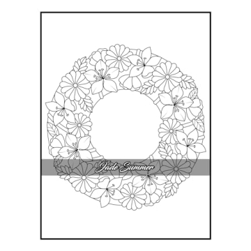 100 Flowers Adult Coloring Book for Relaxation and Creativity