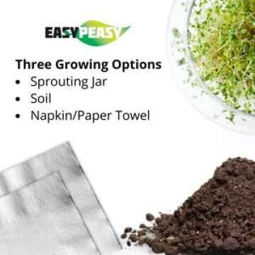 Radish Sprouting Seeds | Non GMO | Grown in USA | (1 Pound)