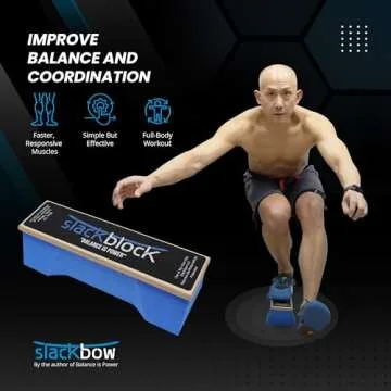 SlackBow SlackBlock Balance Trainer – Enhance Stability