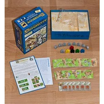 Carcassonne Inns & Cathedrals Expansion - Tile-Laying Medieval Board Game, Ages 7+, 2-6 Players, 45 Min Playtime by Z-Man Games