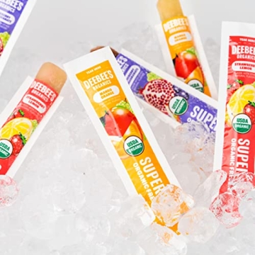DeeBee's Organic SuperFruit Freezie Pops, No Added Sugars