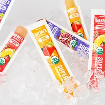 DeeBee's Organic SuperFruit Freezie Pops, No Added Sugars