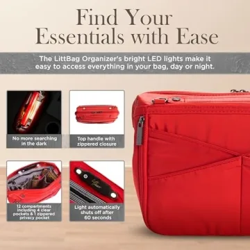 Stylish Littbag Organizer with LED Light – Oprah's Favorite