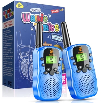 DASTION-99 Kids Walkie Talkies 2 Pack: Durable Long Range Communication Toys for Outdoor Adventures!