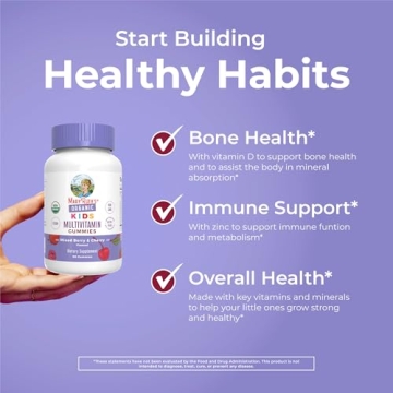 MaryRuth Kids Multivitamin Gummies - Organic & Delicious