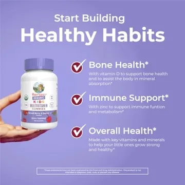 MaryRuth Kids Multivitamin Gummies - Organic & Delicious