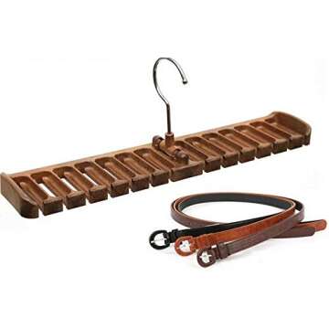 Tenby Living Belt Rack, Organizer, Hanger, Holder - Stylish Belt Rack, Sturdy.