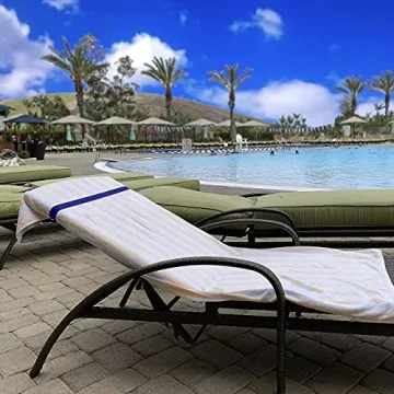 Extendable Towel Bands 4 Pack Secure Durable Compact