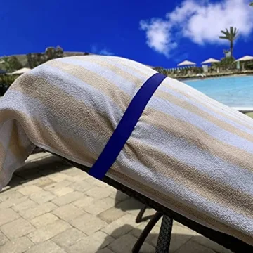 Extendable Towel Bands 4 Pack Secure Durable Compact