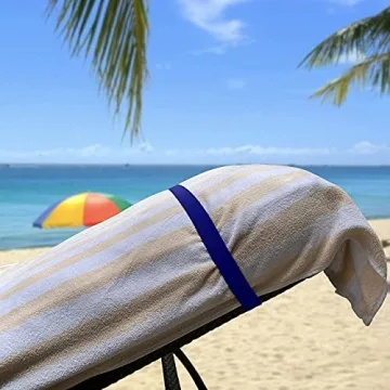 Extendable Towel Bands 4 Pack Secure Durable Compact