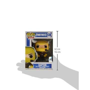 Funko Pop! Games: Fortnite - Raptor, Multicolor, Standard
