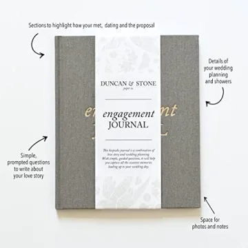 Engagement Journal for Couples - Capture Your Love Story