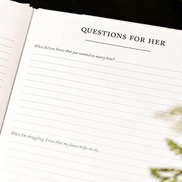 Engagement Journal for Couples - Capture Your Love Story