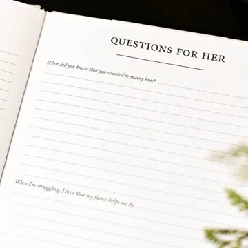 Engagement Journal for Couples - Capture Your Love Story