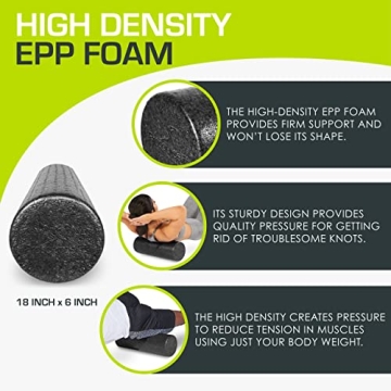 High Density Foam Rollers for Athletic Recovery and Wellness