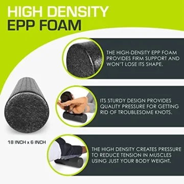 High Density Foam Rollers for Athletic Recovery and Wellness