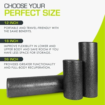 High Density Foam Rollers for Athletic Recovery and Wellness