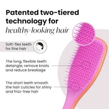 Tangle Teezer Hairbrush for Fine & Fragile Hair