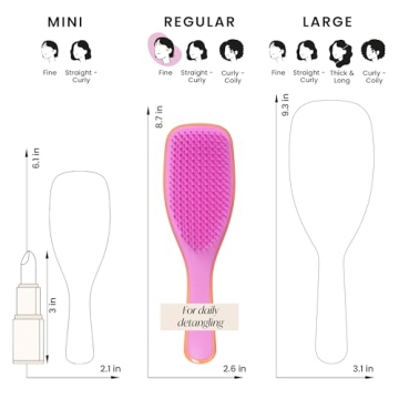Tangle Teezer Hairbrush for Fine & Fragile Hair