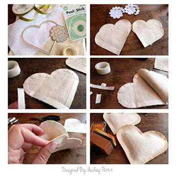 HeatnBond PeelnStick 3346 Fabric Fuse Adhesive 5/8" x 20 ft Roll