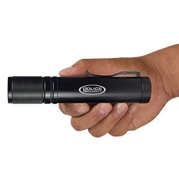 Police Security Radar 2.0 COB Ultra Bright 350 Lumen LED EDC Tactical Flashlight