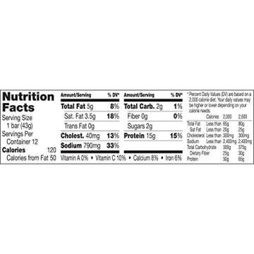 Epic Provisions Venison Sea Salt & Pepper Bars 12 count