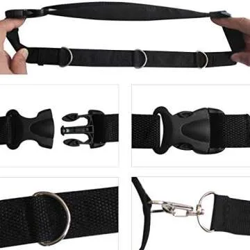 ANPOPO Bfsmile Running Speed Training 56" Parachute with Adjustable Strap, Free Carry Bag. Speed Chute Resistance Running Parachute for Kids Youth and Adults (1 Umbrella)